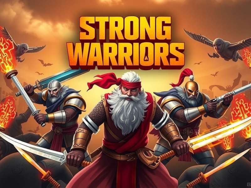 Strong Warriors Game Banner